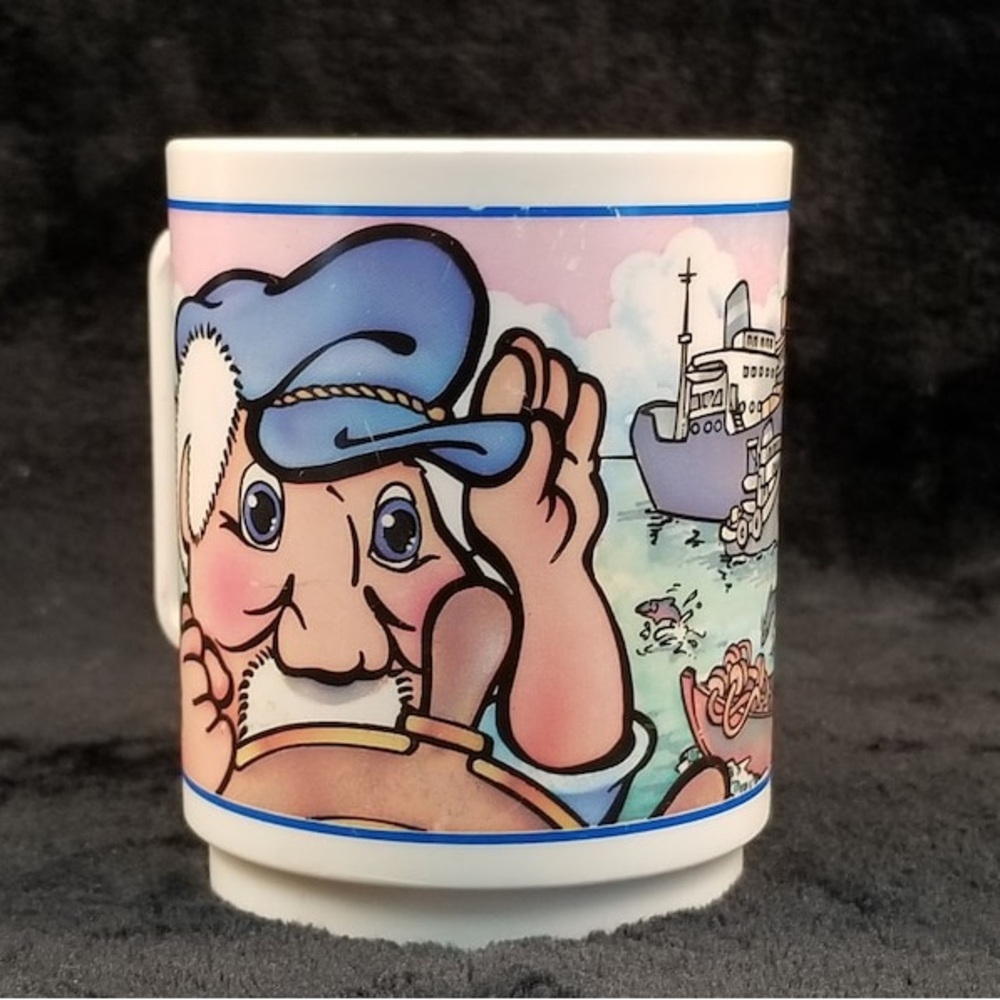 Vintage Passe-Partout Grand-Papa Bi Mug Character Animated Tv Show Radio canada
